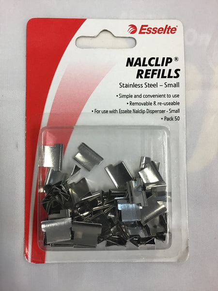 Esselte Nalclip Refills Small 50 Pk