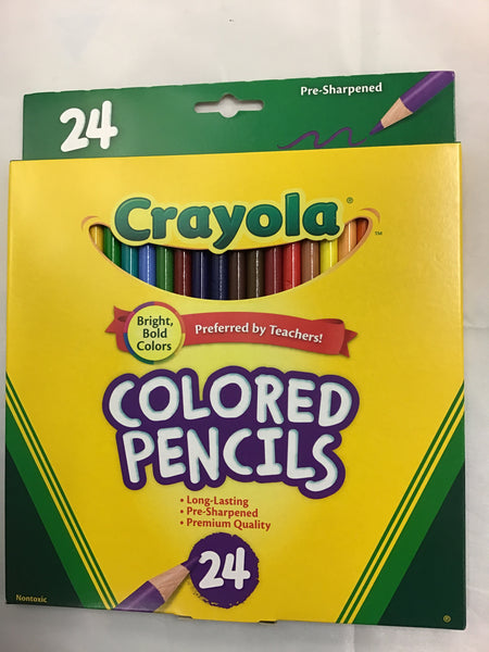 Crayola Coloured Pencils 24 Pk