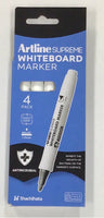 Artline Supreme Whiteboard Marker 4Pk