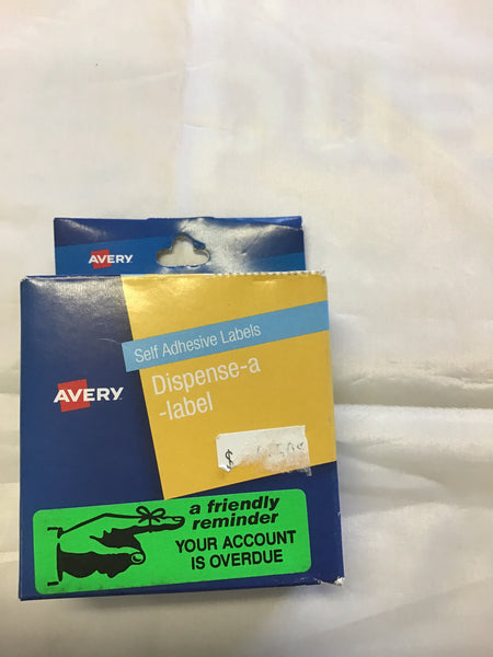 Avery Self Adhesive Label Friendly Reminder 125 Labels