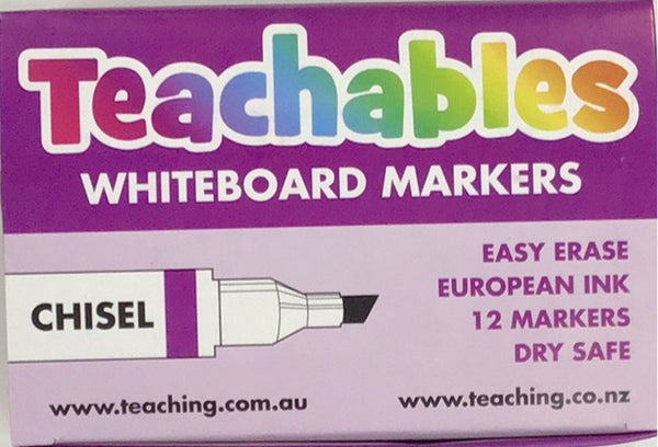 Teachables Whiteboard Markers 12PK