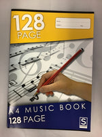 Sovereign A4 Music Book 128 page