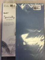 Quill Paper A4 Metallique Vista Blue 120gsm Pack 25