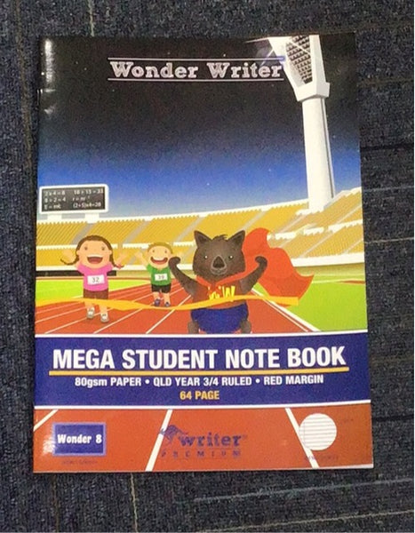 Writer Mega Student Note Book 64 Page