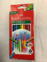 Faber Castell 24 Tri Colour Pencils