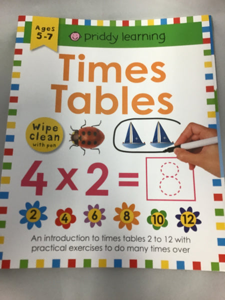 Times Tables Ages 5 -7 Priddy Learning