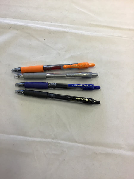 Pilot G-2 0.7mm Gel Retractable Pen assort Colours