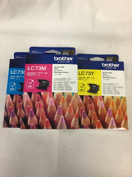 Brother LC 73 Colour Printer Cartridge