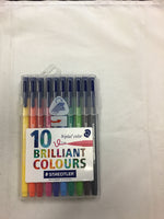 Staedtler Tricolour Brilliant Colours Pack 10