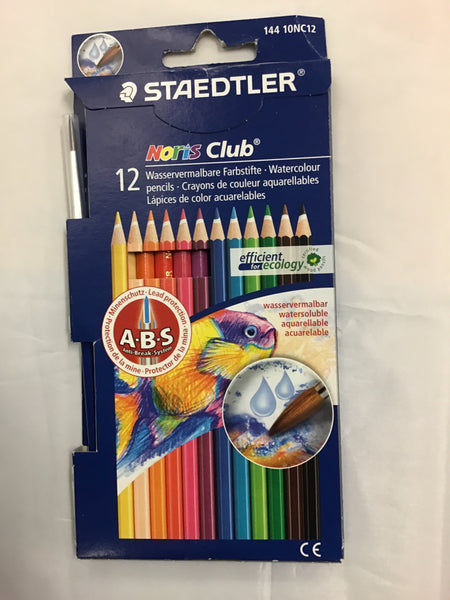 Staedtler Noris Club Water Colour Pencils 12 Pk