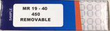 Esselte Labels MR 19 - 40 450 white labels