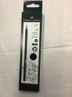 Faber Castell HB Black Matt 1111 Box 12