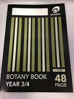 Botany Book Olympic A4 year 3/4 48 page
