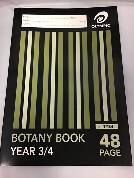 Botany Book Olympic A4 year 3/4 48 page