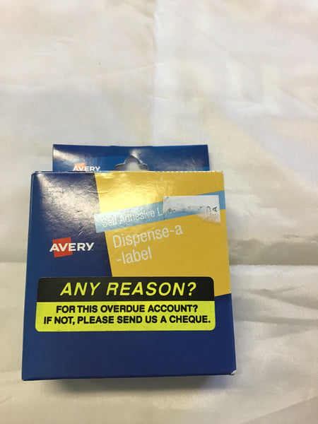 Avery Self Adhesive Label Any Reason 125 Labels