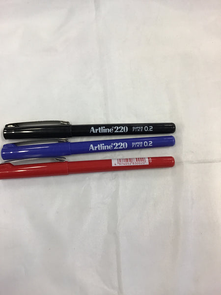 Artline 220 Superfine Pen 0.2 Pen