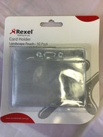 Rexel Landscape ID Pouches 10 Pack