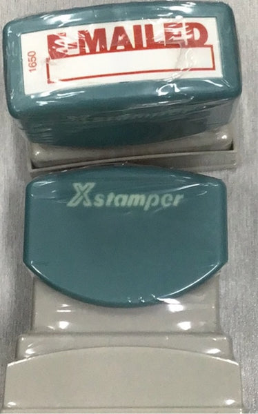 X-Stamper Emailed with date space R