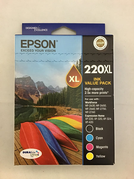 Epson 220XL Ink Value Pack