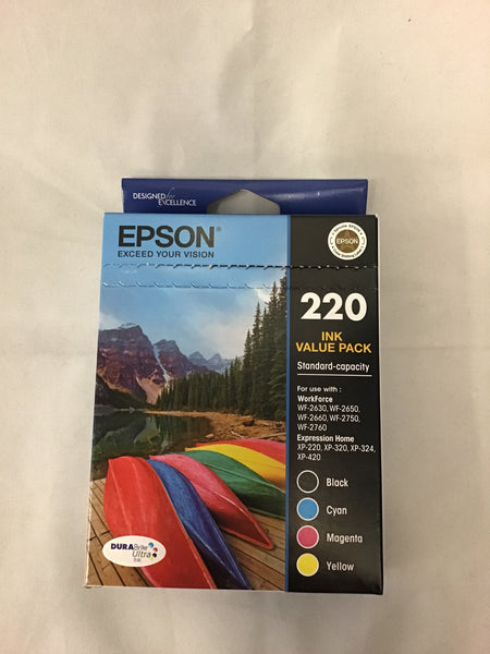 Epson 220 Ink Value Pack