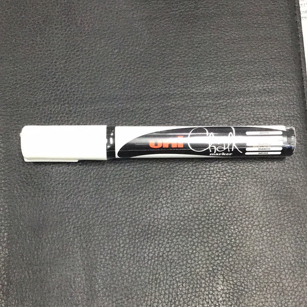 Uni Chalk Marker 2.5mm White