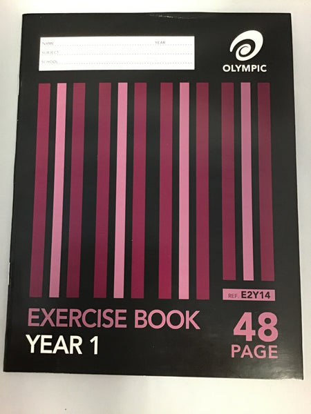 Olympic Exercise Book Year 1 48 page Ref E2Y14