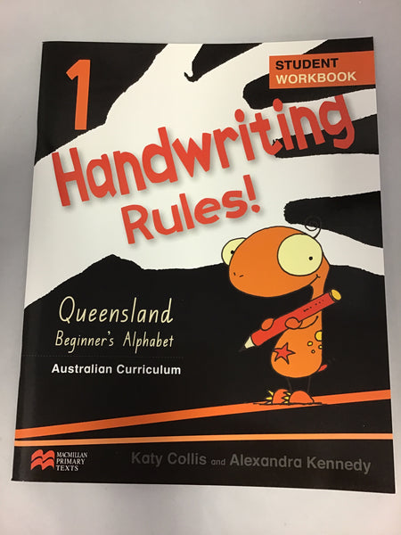 1 Handwriting Rules Queensland Beginners Alphabet