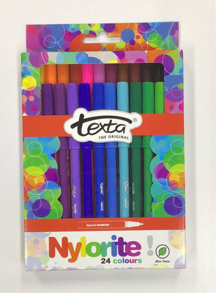 Texta Nylorite Marker 24PK