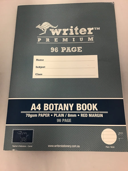 Botany Book A4